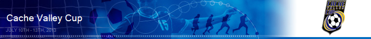2013 Cache Valley Cup banner